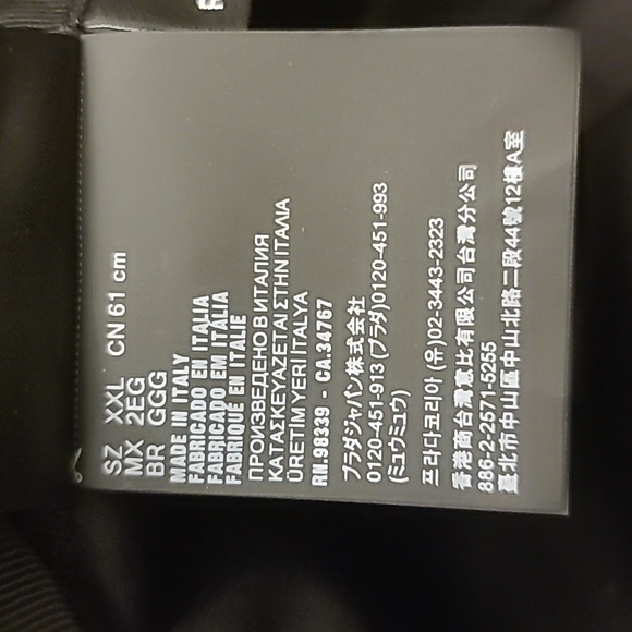 Prada Re-nylon black bucket hat. Size XXL - Picture 6 of 11